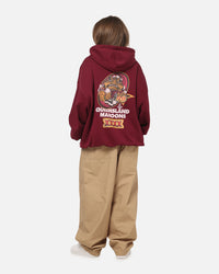 Mitchell & Ness Queensland Maroons XXXX Toad Box Hoodie Maroon