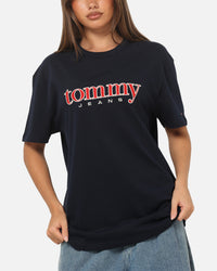 Tommy Jeans Appliq Graphic T-Shirt Navy