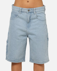 Carre Carpenter Jorts Light Blue Wash