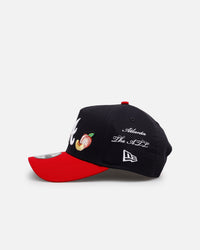 New Era Atlanta Braves 'City Icons' 9FORTY A-Frame Snapback Navy/Red