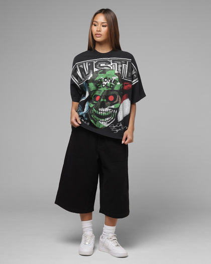 Loiter X WWE Stone Cold Vintage T-Shirt Vintage Black