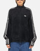 Adidas Faux Mohair Classic Track Top Black/Off White