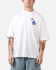 New Era Los Angeles Dodgers 'All I Want For Christmas' Santa T-Shirt White