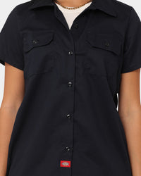 Dickies Women's 574 Short Sleeve Work Shirt Dark Navy