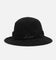 S Double Mid-Block Boonie Bucket Hat Black