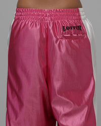 Loiter Impact Satin Shorts Pink