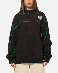 Bleacher Athletic New Zealand Warriors NRL Midweight Spray Jacket Black