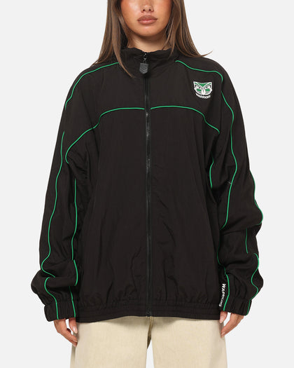 Bleacher Athletic New Zealand Warriors NRL Midweight Spray Jacket Black