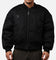 The Anti Order Oversized Cropped Bomber Jacket Black