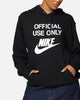 Nike Club French Terry Pullover Hoodie Black/Black/White