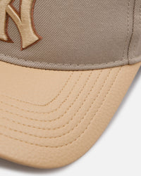 Pro Standard New York Yankees 'Gramercy' Pinch Front Strapback Taupe