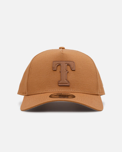 New Era Texas Rangers 'Wheat Canvas' 9FORTY A-Frame Snapback Wheat