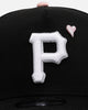 New Era Pittsburgh Pirates 'Pink Satin Hearts 2.0' 9FORTY A-Frame Snapback Black/Pink