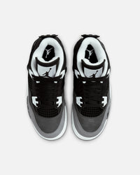 Jordan Kids' Air Jordan 4 Retro (GS) "Fear" Black/White