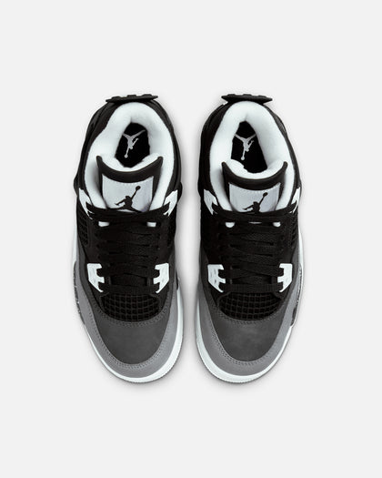 Jordan Kids' Air Jordan 4 Retro (GS) "Fear" Black/White