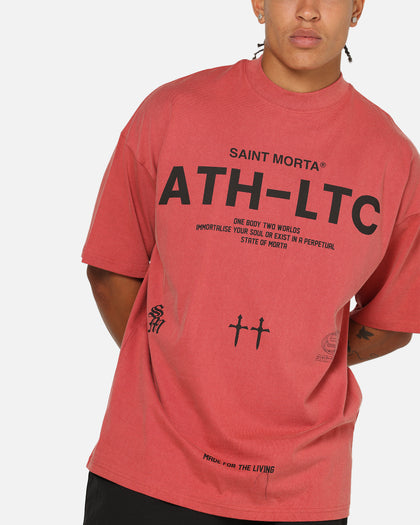 Saint Morta Athltc T-Shirt Pigment Washed