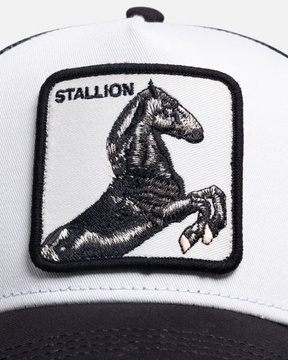 Goorin Bros Stallion Trucker Snapback White/Black