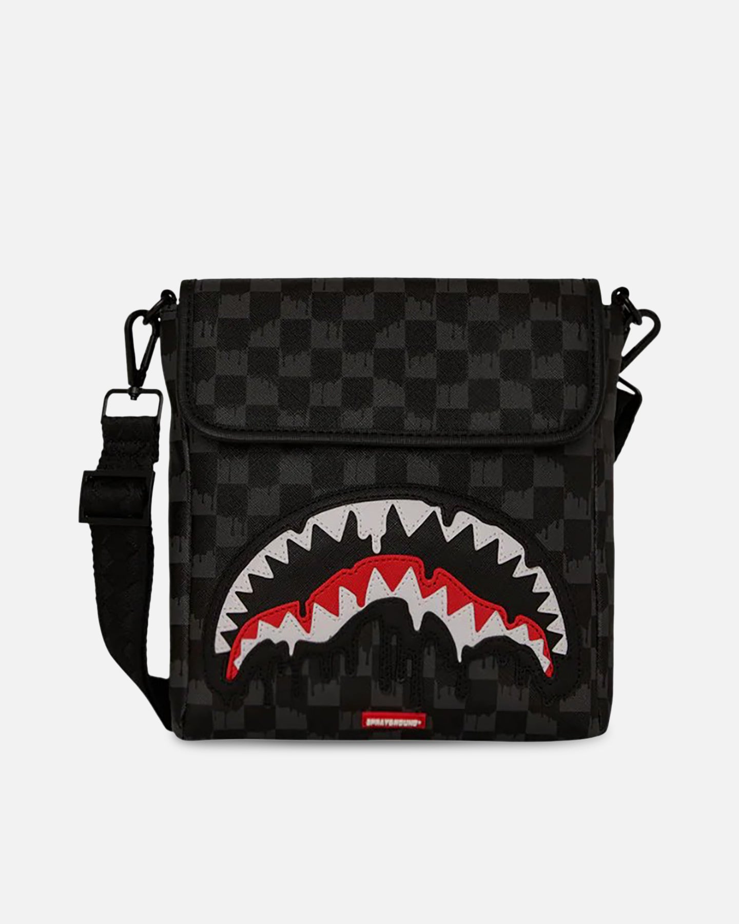 Sprayground Dripping Sharks Messenger Sling Bag Multi | Culture