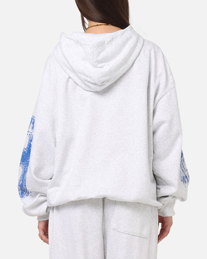 Jordan Brooklyn Collegiate Pullover Hoodie Birch Heather Grey