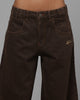 Loiter Star Born Selvedge Denim Jeans Brown