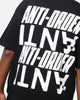 The Anti Order Anti Stacked Drop Shoulder T-Shirt Black