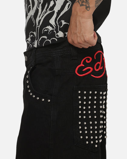Ed Hardy Chrome Cowboy Jeans Black