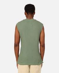 XXIII Waffle Muscle Singlet Sage