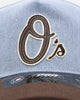 Pro Standard Baltimore Orioles 'Denim Suede' Pro Pinch Strapback Denim
