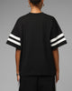 Loiter Hybrid Endzone T-Shirt Black