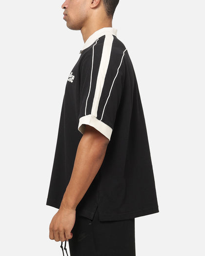 Nike Sportswear Club Oversized Futbol Polo Shirt Black