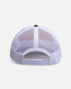 New Era Los Angeles Dodgers 'Real Tree Distressed' 9TWENTY Trucker Snapback Camo/Orange