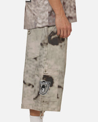 Mitchell & Ness Las Vegas Raiders Abstract Camo 24" Jorts Abstract Camo