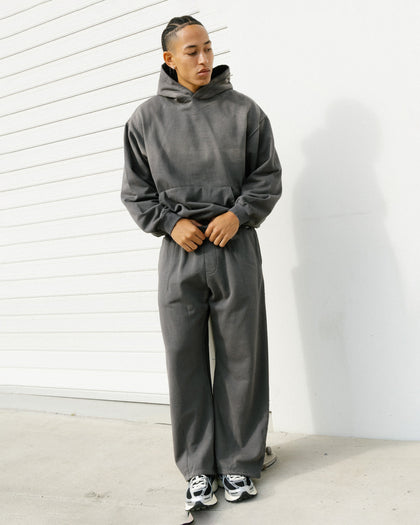 American Thrift Pullover Hoodie Washed Charcoal