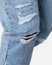 MNML B508 Flare Denim Jeans Blue