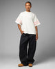 Loiter Hybrid Endzone T-Shirt Off White