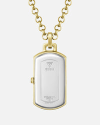 Guess Mainline Kane Glitz Lion Gold Necklace Gold