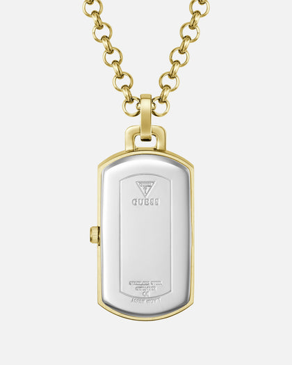 Guess Mainline Kane Glitz Lion Gold Necklace Gold