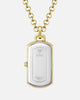 Guess Mainline Kane Glitz Lion Gold Necklace Gold