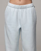American Thrift Women's Straight Leg Trackpants Light Blue