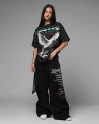 Loiter Freedom Vintage T-Shirt Black