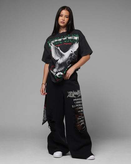 Loiter Freedom Vintage T-Shirt Black