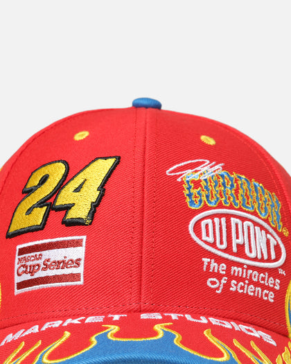 47 Brand X Market Studios 'Flames' 47 MVP Strapback Torch Red