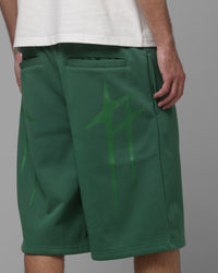 Loiter Ultra Hybrid Fleece Shorts Green