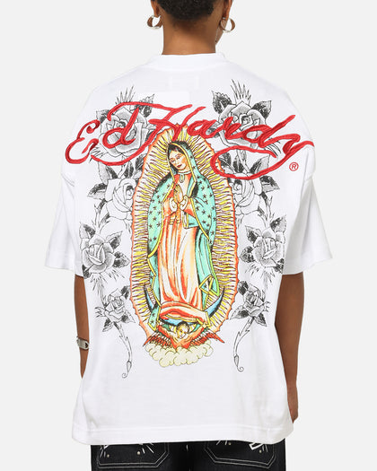 Ed Hardy Holy T-Shirt White