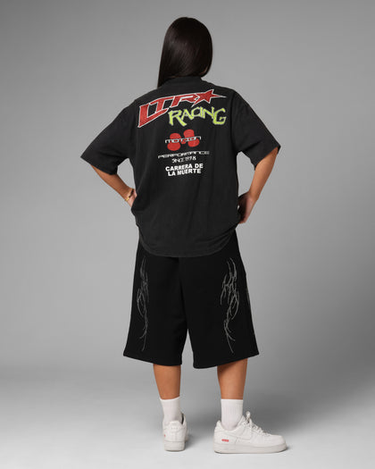 Loiter Racing Premium T-Shirt Charcoal