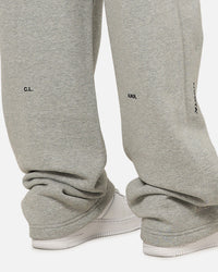 Nike Nocta Fleece CS Open Hem Sweatpants Dark Grey Heather