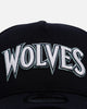 New Era Minnesota Timberwolves 'Midnight Navy' 9FORTY A-Frame Snapback Midnight Navy