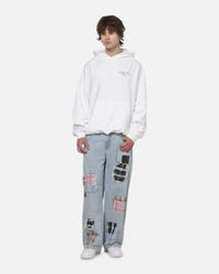 XXIII Script Hoodie White/Red