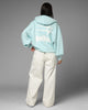 Loiter Cloud 9 Zip Hoodie Light Blue