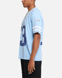 Carre Rose Football T-Shirt Light Blue